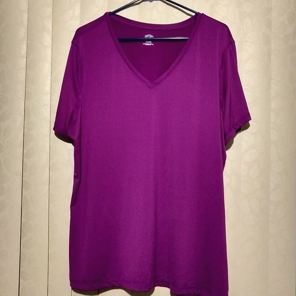 "Athletic Works" Magenta T-Shirt - XXL